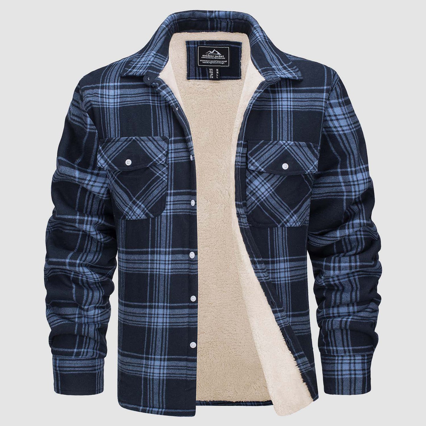 Grask Langærmet Flannel