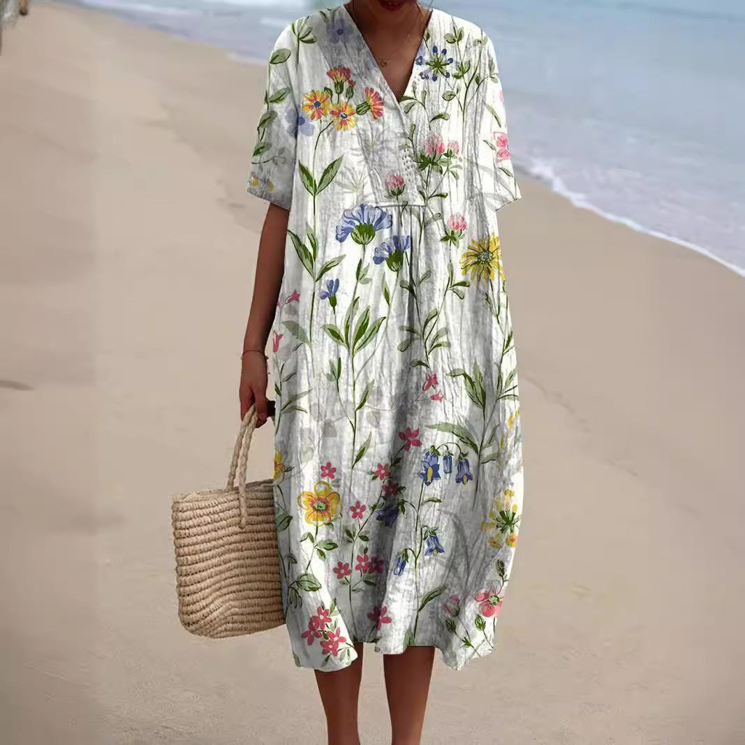 Breezeflora Kjole